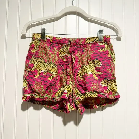 Print Fresh Pajama Shorts Bagheera Hot Pink Cotton Size XXS - Picture 2 of 7